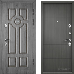 Дверь входная утепленная в дом массив — винорит