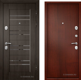 Дверь входная утепленная в дом винорит — ламинат