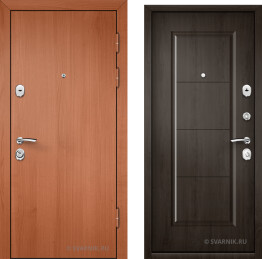 Дверь металлическая утепленная в квартиру ламинат — МДФ