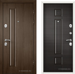 Дверь металлическая утепленная в квартиру винорит — МДФ