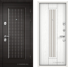 Дверь входная утепленная в дом винорит — массив